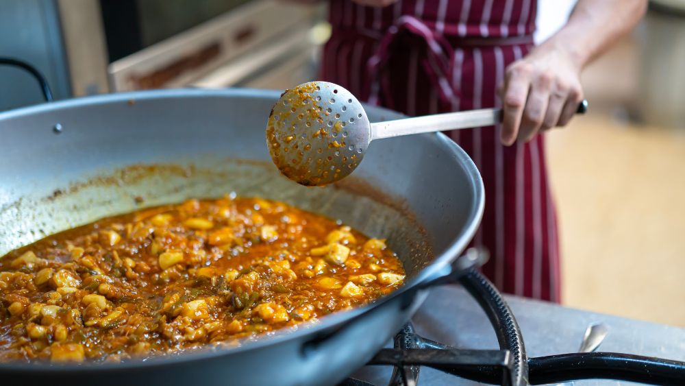 spicy Indian cooking
